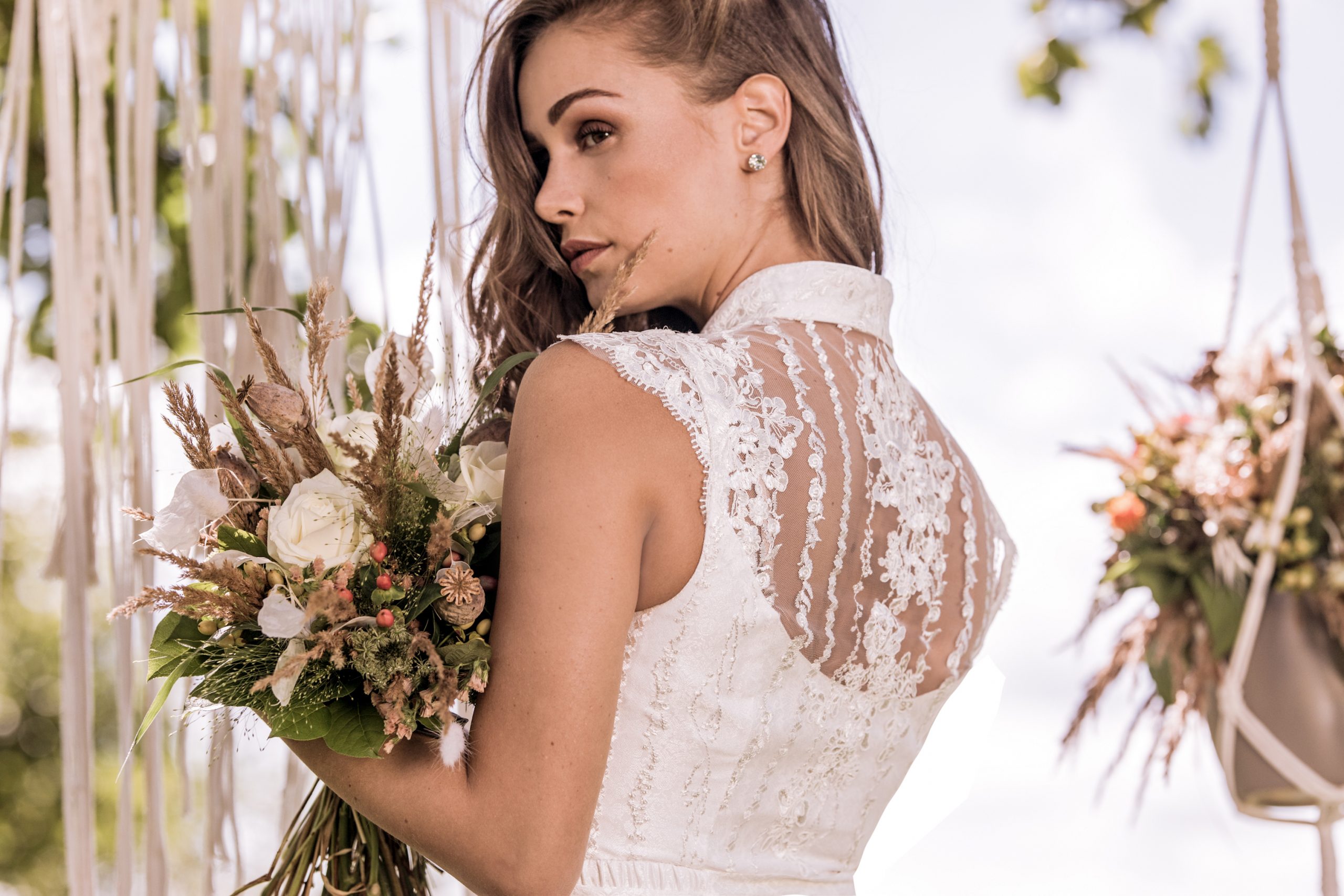 Trachdition Hochzeit Dirndl